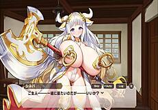 Busty Japanese girl part 2 enjoys big ass orgasm with cock squirting!