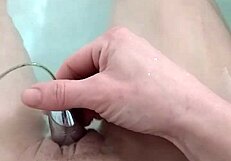 bisexual toys session with male dominance unfolds