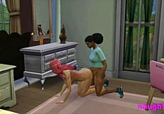 Step sister offers help after catching stepbrother