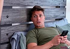 That stepbro's cum is going to haunt that wet pussy after their hardcore session.