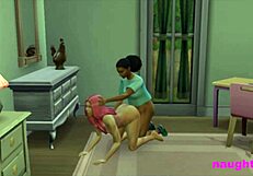 Step sister offers help after catching stepbrother