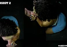 That's it, Satine, nine cumshots to go!