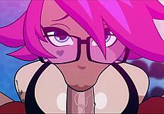 公主Ethel在健身房口交