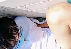 Pinay Nurse Kinantot At Creampied Sa Bakanteng Ospital