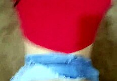 my best friend vents with sexy underwear sex at home