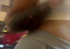 Latina Colombian Gets Assfucked by European in Public Game