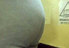 Latina Colombian Gets Assfucked by European in Public Game