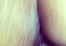 Rubbing my cock on her clit