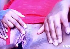 A black bonobo penis is with two attractive ladies