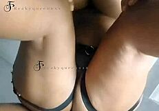 He Knocks My Asshole and Pussy Together!