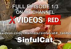 Extreme urethral torment in kitchen...