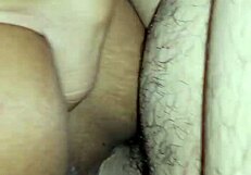 Rubbing my cock on her clit