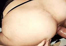 Mature couple films their anal sex session