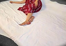 Hot! Housewife Riya Fucked Hard by Stepbrother in First Time Encounter!