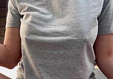 i love watching italian big tits smoking outdoor in close-up fetish style
