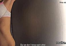 czech teen 18+ie is seduced in the mall and drilled in pov