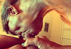 Granny Velma Dinkley Solves Cocksucking Mystery in Open Bathrobe