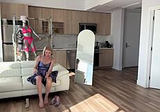 Sugar Nadya Tries On New Party Look In Heels