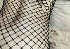 Mature milf wife in stockings has pov sex with husband's big cock friend