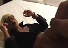 Massive Ebony Cock Lifts Asian Pussy.