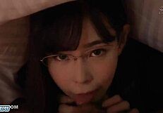 Got pounded at night and again in morning. Japanese cutie takes it hard in part 4.