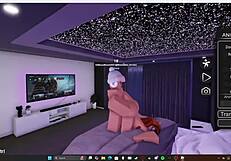 the redhead girl eagerly takes the big white cock