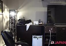 Adorable Japanese Teen 18+ Squirts Hard for Creamy Finish