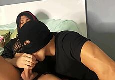 Shemale with Big Dick Dominates Guy in Raw Anal Action for Part 1