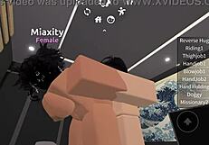 Intensely Fucking A Roblox Slut In Virtual Sex Scene