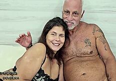 Swing couple's interview turns into wife fucking video