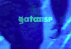 Married Latina Flashes Pussy At Club, Fucks Two Young Guys On Street