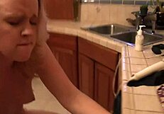 Two Busty Lesbians Tribbing And Cunilingus With Trimmed Pussies