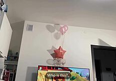 My new girlfriend shares her cute nature with me