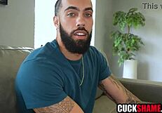 Hubby says, 'Fuck my wife's ass hard'