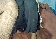 Indian bhabhi gets tight ass fucked in rough anal