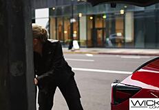 I love watching beautiful blondes emma hix and blake blossom get dicked hard in threesome.