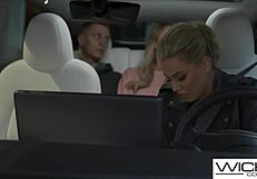 I love watching beautiful blondes emma hix and blake blossom get dicked hard in threesome.