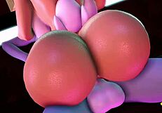 lola bunny hops on a big ride