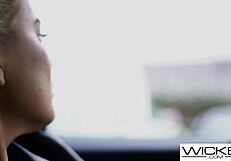 I love watching beautiful blondes emma hix and blake blossom get dicked hard in threesome.