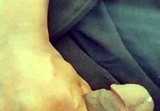 Just Home from Work, Fantasizing About Girlfriend Wife with Slow Wet Cum.