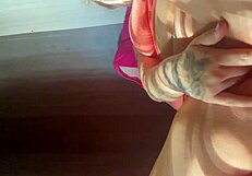 Brazilian Girl Teases Big Pink Pussy on Webcam