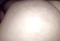 Curvy Latina begs to ride bareback and moans loud on huge cock