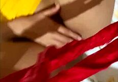 beautiful mexican teen alexia masturbates her cute ass intimately