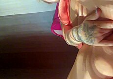 Brazilian Girl Teases Big Pink Pussy on Webcam