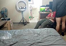 Watch This Cuckold Scene With Young 18+ Babe!