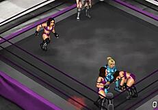 Fire Pro Wrestling Ryona With Cammy And Samus