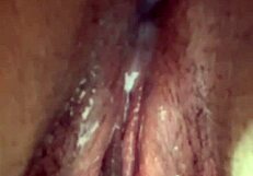 Latina teen craves tight pussy creampie filling