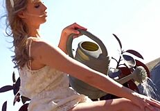 jillian janson is a natural beauty who loves outdoor relaxation and self-care