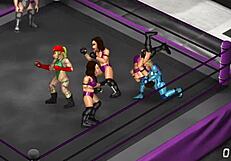 Fire Pro Wrestling Ryona With Cammy And Samus