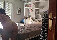 Ana's blonde body makes me hard.